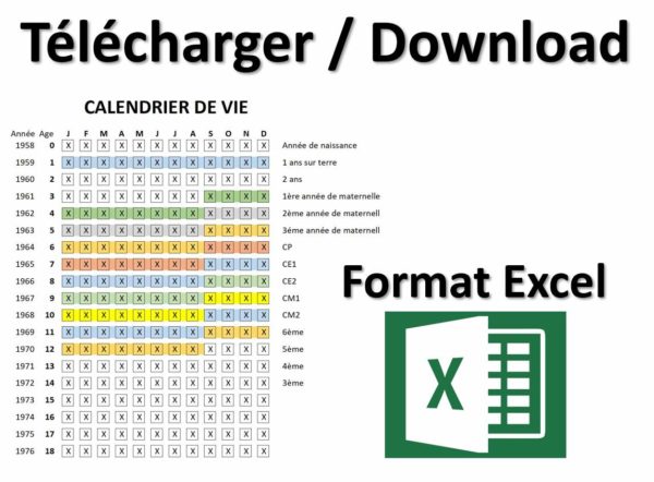 Calendrier de vie